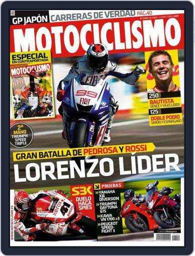 Motociclismo Spain April 27th, 2009 Digital Back Issue Cover
