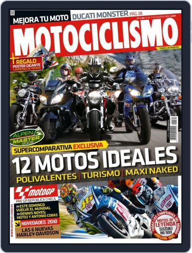 Motociclismo Spain August 10th, 2009 Digital Back Issue Cover