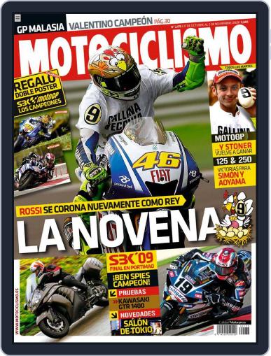 Motociclismo Spain October 26th, 2009 Digital Back Issue Cover
