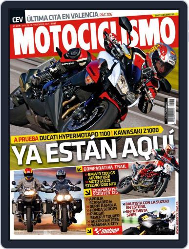 Motociclismo Spain November 23rd, 2009 Digital Back Issue Cover