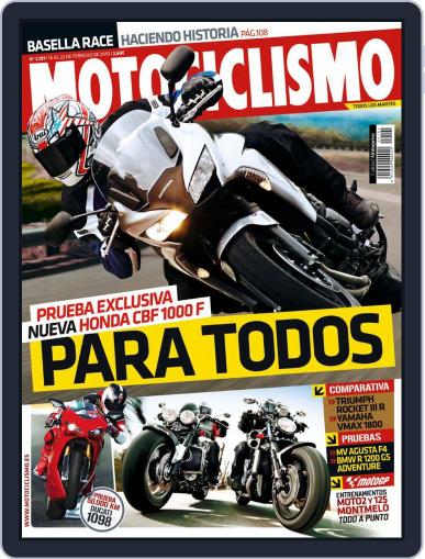 Motociclismo Spain February 15th, 2010 Digital Back Issue Cover