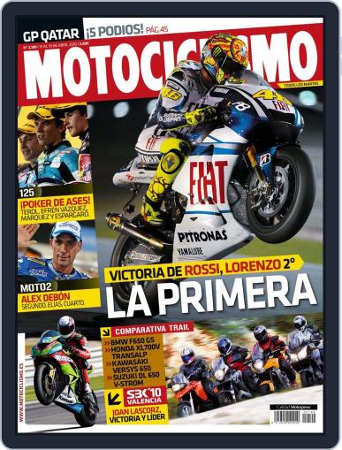Motociclismo Spain April 12th, 2010 Digital Back Issue Cover