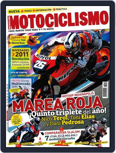 Motociclismo Spain August 30th, 2010 Digital Back Issue Cover