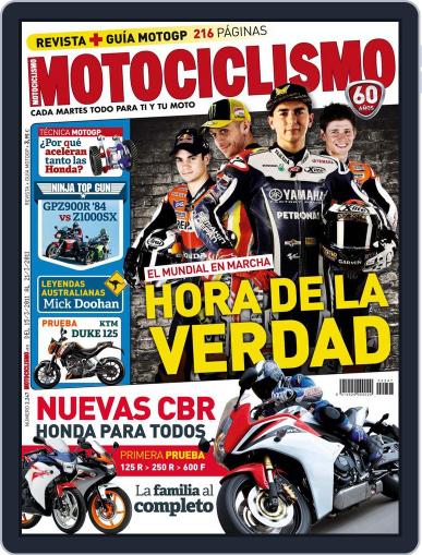 Motociclismo Spain March 16th, 2011 Digital Back Issue Cover