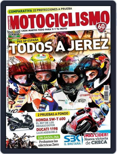 Motociclismo Spain March 28th, 2011 Digital Back Issue Cover