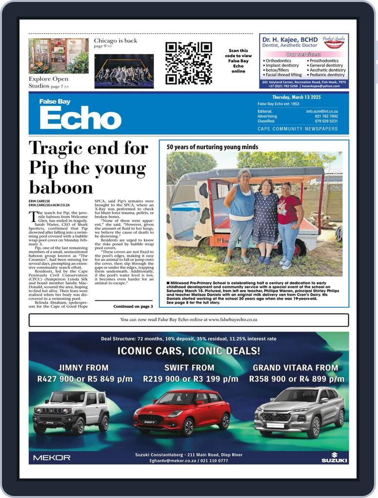 False Bay Echo (Digital) Subscription