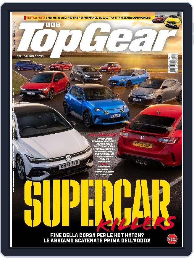 BBC Top Gear Italia March 14th, 2025 Digital Back Issue Cover