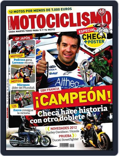 Motociclismo Spain October 3rd, 2011 Digital Back Issue Cover