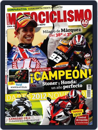Motociclismo Spain October 18th, 2011 Digital Back Issue Cover