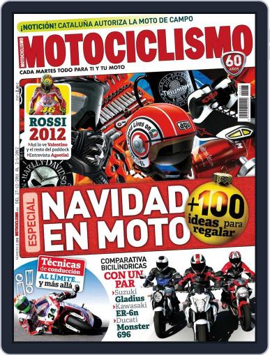 Motociclismo Spain December 26th, 2011 Digital Back Issue Cover