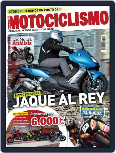 Motociclismo Spain March 12th, 2012 Digital Back Issue Cover