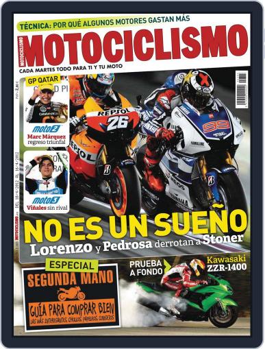 Motociclismo Spain April 10th, 2012 Digital Back Issue Cover