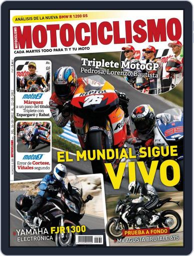 Motociclismo Spain October 15th, 2012 Digital Back Issue Cover