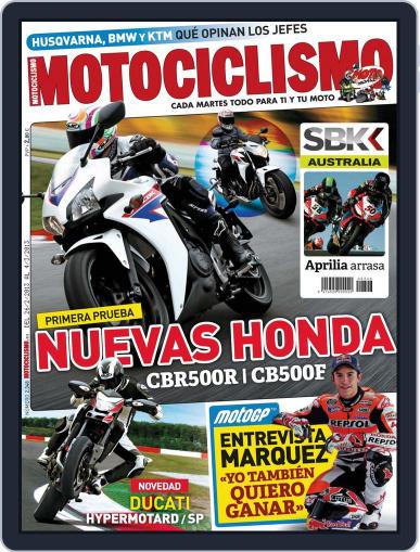Motociclismo Spain February 25th, 2013 Digital Back Issue Cover