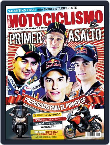 Motociclismo Spain April 1st, 2013 Digital Back Issue Cover