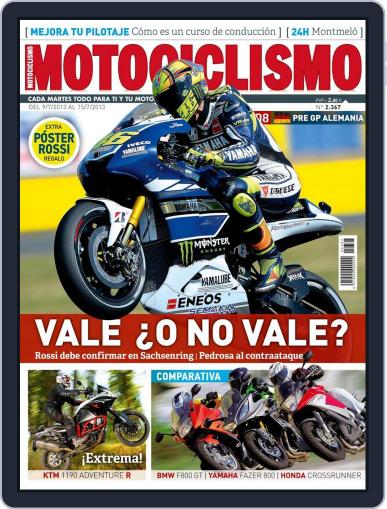 Motociclismo Spain July 8th, 2013 Digital Back Issue Cover