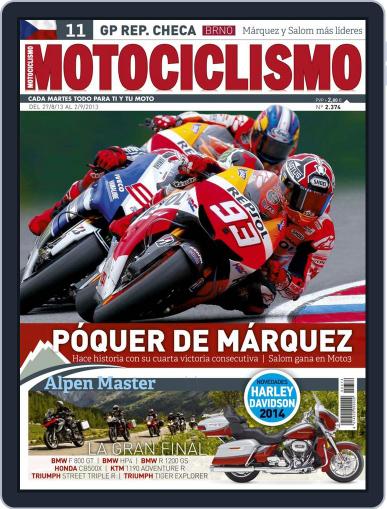 Motociclismo Spain August 26th, 2013 Digital Back Issue Cover