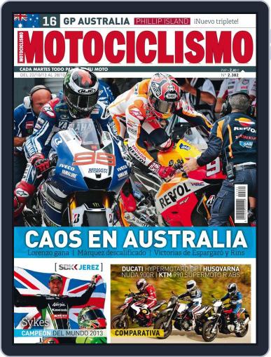 Motociclismo Spain October 21st, 2013 Digital Back Issue Cover