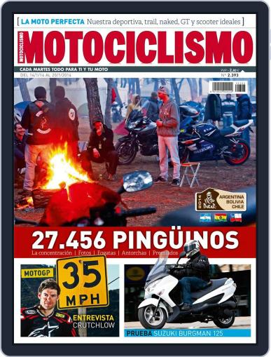 Motociclismo Spain January 13th, 2014 Digital Back Issue Cover
