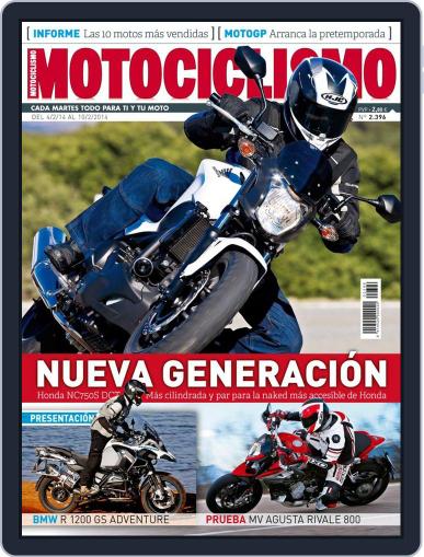 Motociclismo Spain February 3rd, 2014 Digital Back Issue Cover