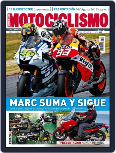 Motociclismo Spain February 10th, 2014 Digital Back Issue Cover