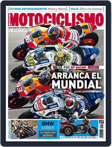 Motociclismo Spain March 17th, 2014 Digital Back Issue Cover