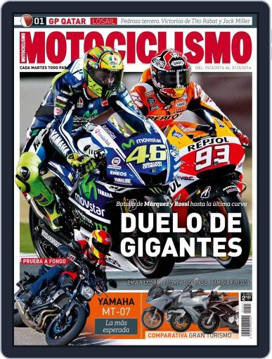 Motociclismo Spain March 24th, 2014 Digital Back Issue Cover