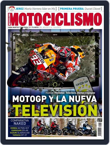 Motociclismo Spain April 7th, 2014 Digital Back Issue Cover