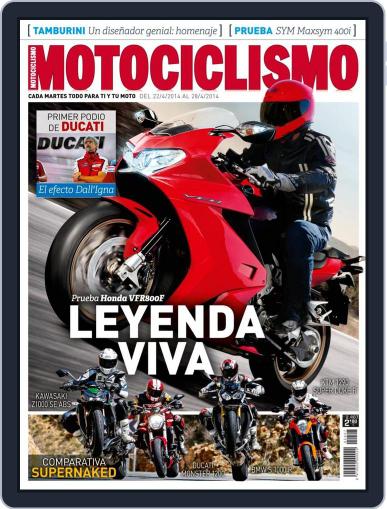 Motociclismo Spain April 21st, 2014 Digital Back Issue Cover