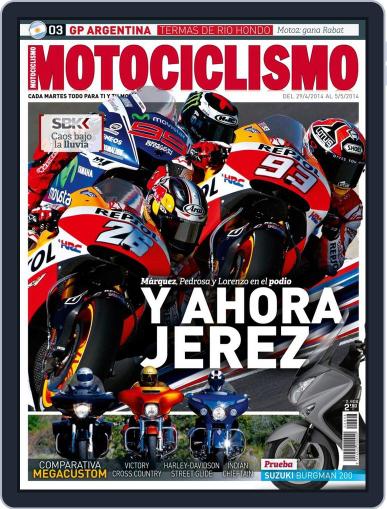 Motociclismo Spain April 28th, 2014 Digital Back Issue Cover