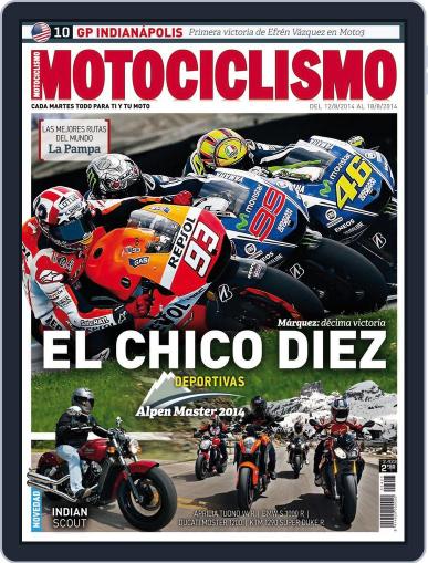 Motociclismo Spain August 11th, 2014 Digital Back Issue Cover