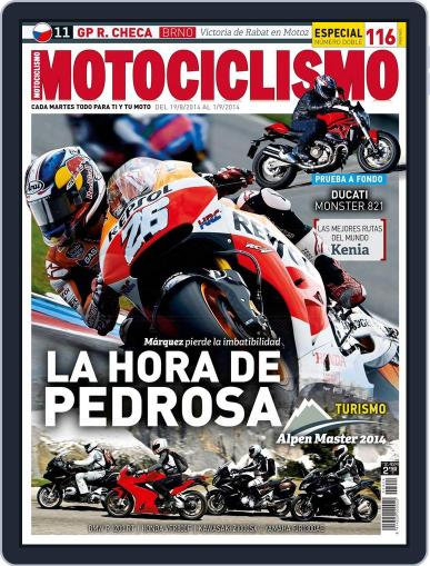 Motociclismo Spain August 18th, 2014 Digital Back Issue Cover