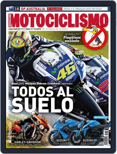 Motociclismo Spain October 20th, 2014 Digital Back Issue Cover