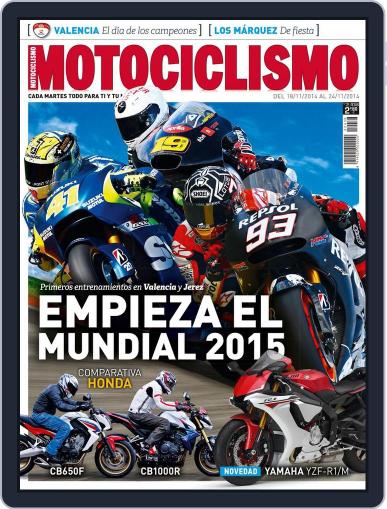 Motociclismo Spain November 17th, 2014 Digital Back Issue Cover
