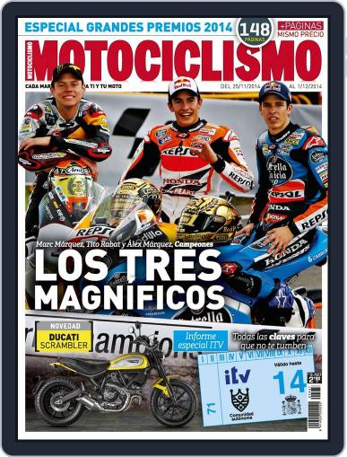 Motociclismo Spain November 24th, 2014 Digital Back Issue Cover