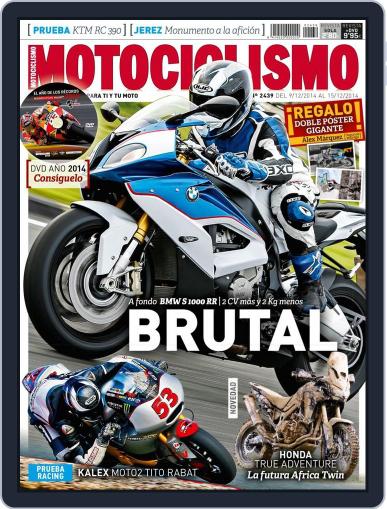 Motociclismo Spain December 8th, 2014 Digital Back Issue Cover