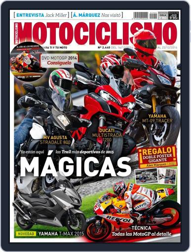 Motociclismo Spain December 15th, 2014 Digital Back Issue Cover