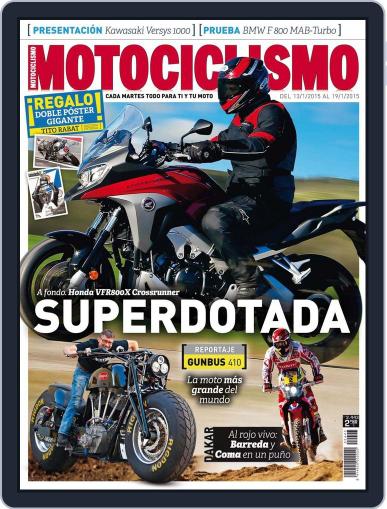 Motociclismo Spain January 12th, 2015 Digital Back Issue Cover