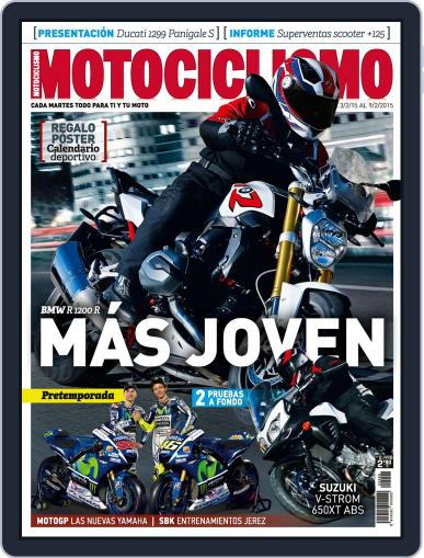 Motociclismo Spain February 2nd, 2015 Digital Back Issue Cover
