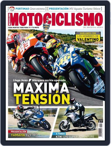 Motociclismo Spain April 28th, 2015 Digital Back Issue Cover