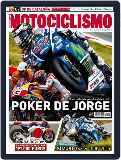 Motociclismo Spain June 16th, 2015 Digital Back Issue Cover