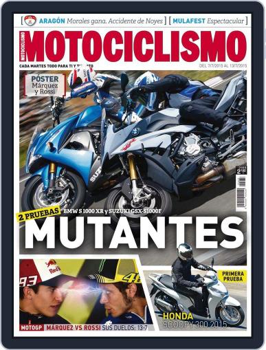 Motociclismo Spain July 7th, 2015 Digital Back Issue Cover