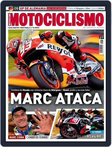 Motociclismo Spain July 14th, 2015 Digital Back Issue Cover