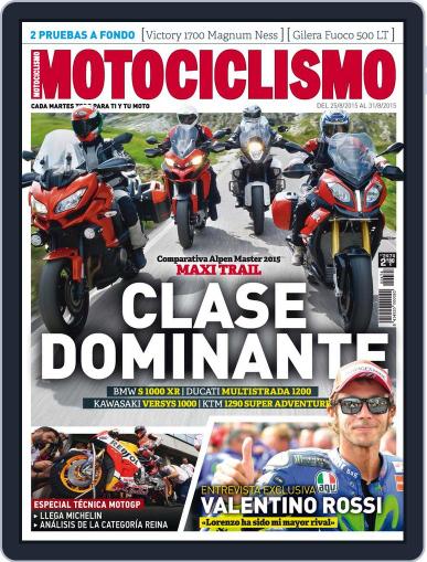 Motociclismo Spain August 25th, 2015 Digital Back Issue Cover