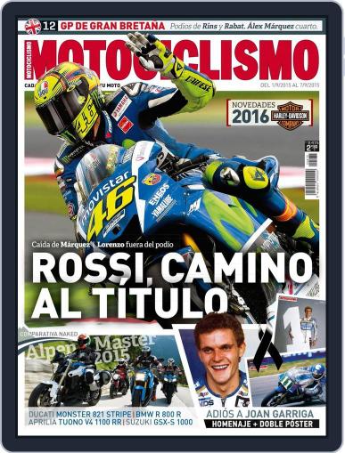 Motociclismo Spain September 1st, 2015 Digital Back Issue Cover