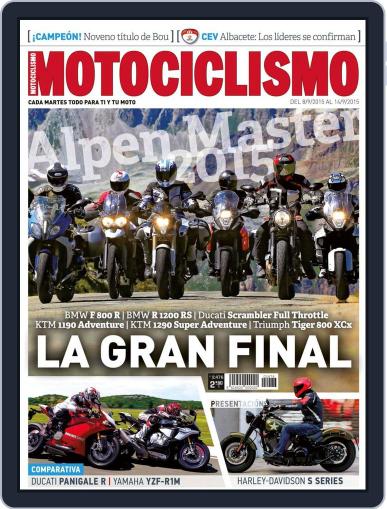 Motociclismo Spain September 8th, 2015 Digital Back Issue Cover