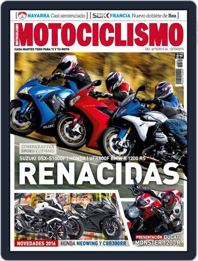 Motociclismo Spain October 6th, 2015 Digital Back Issue Cover