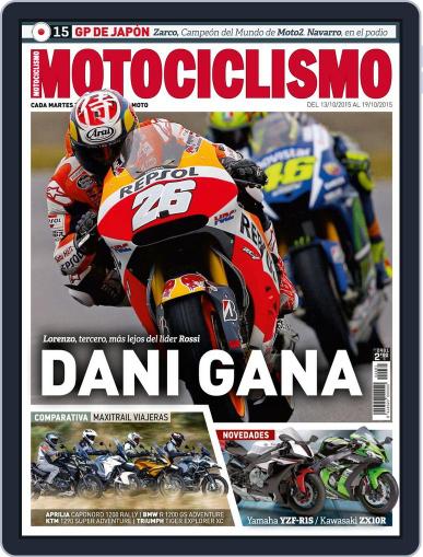 Motociclismo Spain October 13th, 2015 Digital Back Issue Cover