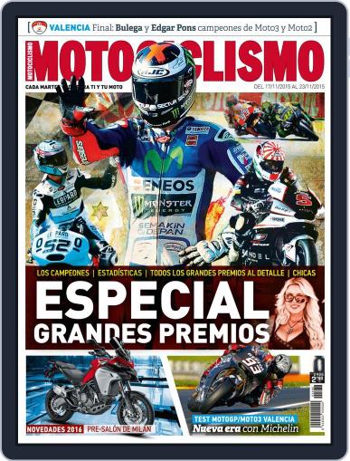 Motociclismo Spain November 17th, 2015 Digital Back Issue Cover