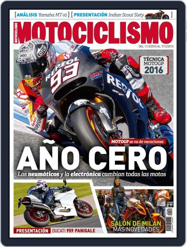 Motociclismo Spain December 1st, 2015 Digital Back Issue Cover